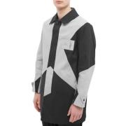 A-Cold-Wall Geometrisk Kagool Regnteknisk Kappa Multicolor, Herr