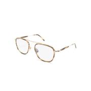 Moscot Fanagle OPT Bamboo Gold Optical Frame Brown, Unisex