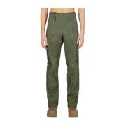 Post Archive Faction Slim-Fit Tekniska Byxor med Dragkedjor Green, Her...