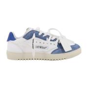 Off White Canvas och Mocka Sneakers White, Herr