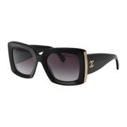 Chanel Stiliga solglasögon med modell 0Ch5435 Black, Dam