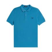 Fred Perry Blå Piqué Pikétröja Blue, Herr