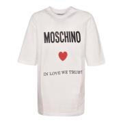 Moschino Stiliga T-shirts och Polos White, Herr