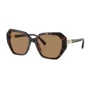 Swarovski Chic Sunglasses in Dark Havana/Brown Brown, Dam