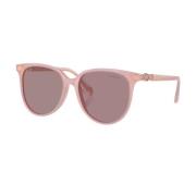 Swarovski Pink Violet Sunglasses Sk6023D Pink, Dam