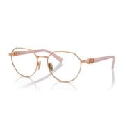 Vogue Rose Gold Eyewear Frames Pink, Dam