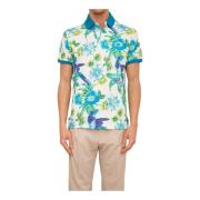 Etro Fantasy Roma Polo Shirt Multicolor, Herr