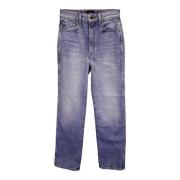 Khaite Bomull jeans Blue, Dam