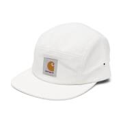 Carhartt Wip Canvas Fem Panel Keps med Platt Skärm White, Herr