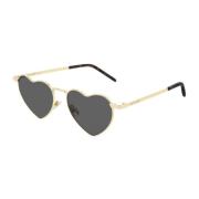 Saint Laurent Metallic Sunglasses for Women Yellow, Dam