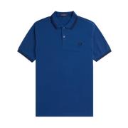 Fred Perry Twin Tipped Skjorta Blue, Herr