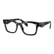 Prada Svart Transparent Havana Glasögonbågar Black, Unisex