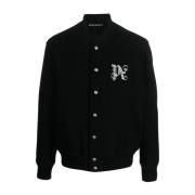 Palm Angels Bomber Jackets Black, Herr