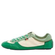 Gucci Vintage Pre-owned Tyg sneakers Green, Dam