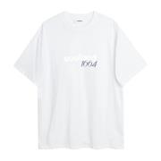 Soulland Ekologisk Bomull Ocean T-shirt White, Unisex