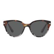 Persol Phantos Stil Solglasögon med Mörkgrå Kristallglas Brown, Unisex