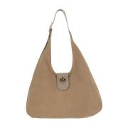 Pinko Love Birds Mockaväska Beige Beige, Dam