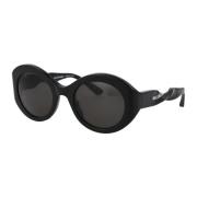Balenciaga Stiliga solglasögon Bb0208S Black, Dam