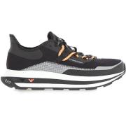 Emporio Armani EA7 Svarta Sneakers Ss23 Stiligt Sportigt Utseende Blac...