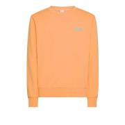 Sun68 Orange Bomull Polyester Sweatshirt Män Orange, Herr
