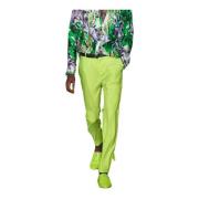 John Richmond Slim-fit Trousers Green, Herr