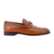 Salvatore Ferragamo Bruna Loafer Skor för Män Brown, Herr