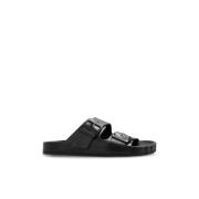 Balenciaga ‘Sunday’ Slides Black, Dam