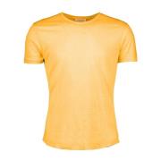 Orlebar Brown Slim Fit Rund Hals T-shirt Orange, Herr