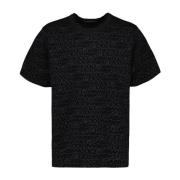 Dolce & Gabbana Monogram Logo Oversized T-shirt Black, Herr