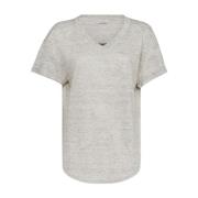 Brunello Cucinelli Grå T-shirts och Polos Gray, Dam