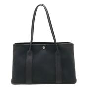 Hermès Vintage Pre-owned Canvas totevskor Black, Dam