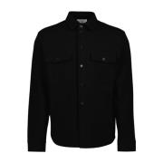 Saint Laurent Oversized Bomullsskjorta Black, Herr