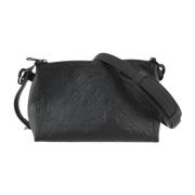 Louis Vuitton Vintage Pre-owned Laeder axelremsvskor Black, Dam