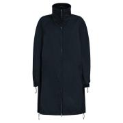 Marni Samlad taffeta parka Black, Dam