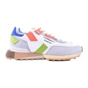 Ghoud Geometrisk Mesh Sneakers Rush Groove Multicolor, Herr