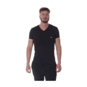 Emporio Armani Casual Sweatshirt för Män Black, Herr