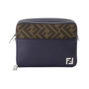 Fendi Stilren Organizer Axelväska Multicolor, Herr