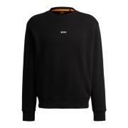 Hugo Boss Svart Sweater Kollektion Black, Herr