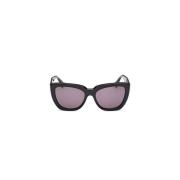 Max Mara Stiliga solglasögon för kvinnor Black, Unisex