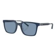 Oliver Peoples Geometrisk Blå Solglasögon Blue, Unisex