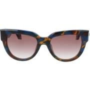 Roberto Cavalli Stiliga solglasögon med linser Brown, Dam