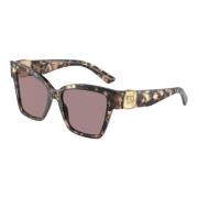 Dolce & Gabbana Stiliga solglasögon Dg4470 34387N Brown, Dam