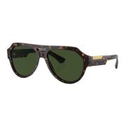 Dolce & Gabbana Havana/Green Sunglasses Dg4470 Brown, Herr