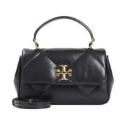 Tory Burch Svart Diamant Topp Handväska Black, Dam