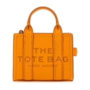 Marc Jacobs Orange Läder Tote Bag Charm Orange, Dam