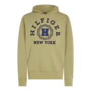 Tommy Hilfiger Mynt Linne Sweatshirt Green, Herr