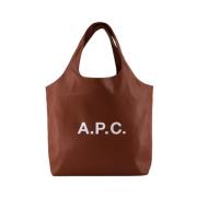 A.p.c. Elegant Ninon Tote Bag - Brun Brown, Dam