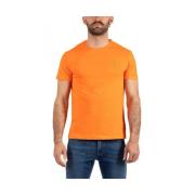 Ralph Lauren Herr Klassisk T-shirt Orange, Herr