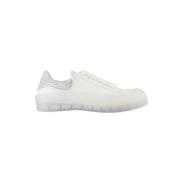 Alexander McQueen Laeder sneakers White, Dam