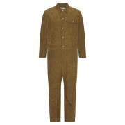 Henrik Vibskov Brun-Grön Jumpsuit Brown, Herr